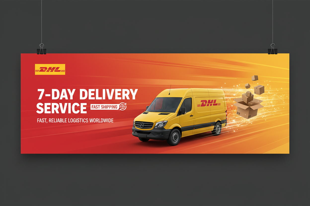 dhl 7 天派送服务